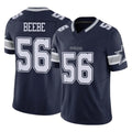 D.Cowboys #56 Cooper Beebe Player Navy Limited Vapor F.U.S.E. Home Game CAdoa Stitched Jerseys