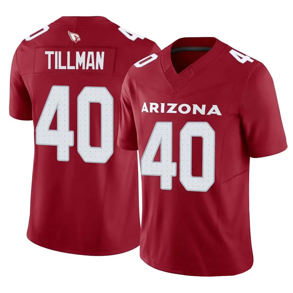 A.Cardinals #40 Pat Tillman Player Cardinal Vapor F.U.S.E. Limited beagls Stitched Jerseys