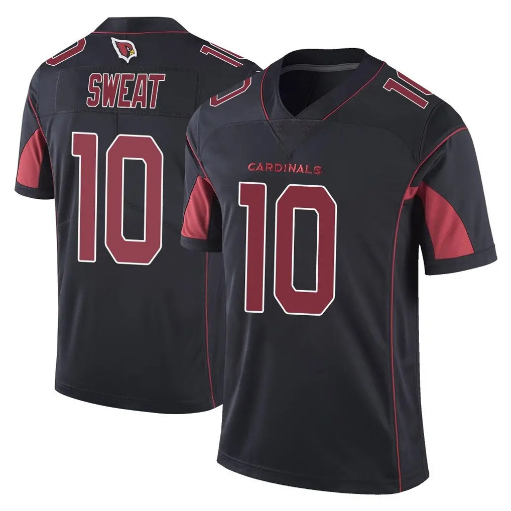 A.Cardinals #10 Josh Sweat Player Black Limited Color Rush Vapor Untouchable Home Game CAdoa Stitched Jerseys