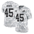 D.Lions #45 Devin White Player Arctic Camo Salute To Service Limited CAdoa Stitched Jerseys