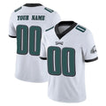Custom P.Eagles White Limited Vapor Untouchable Home Game Any Name & Numbers CAdoa Stitched Jerseys