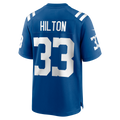 CAdoa IN.Colts #33 Mike Hilton Royal Team Game Jersey