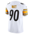 CAdoa #90 T.J. Watt Player P.Steelers White Vapor F.U.S.E. Limited Stitched Jersey