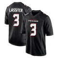 H.Texans #3 Kamari Lassiter Player Carbon Black Fashion Home Game CAdoa Stitched Jerseys