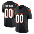 Custom C.Bengals Black Vapor F.U.S.E. Limited Home Game Any Name & Numbers CAdoa Stitched Jerseys