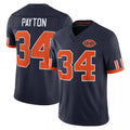 C.Bears #34 Walter Payton Player Navy Limited 2026 Rivalries Collection Home Game CAdoa Stitched Jerseys