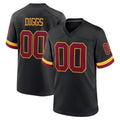 Custom W.Commanders Black Limited Home Game Any Name & Numbers CAdoa Stitched Jerseys