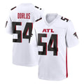 A.Falcons #54 Brandon Dorlus Player White Home Game CAdoa Stitched Jerseys