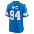 CAdoa D.Lions #94 Mekhi Wingo Blue Team Game Jersey
