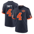 C.Bears #4 D'Andre Swift Player Navy 2026 Rivalries Collection Home Game CAdoa Stitched Jerseys