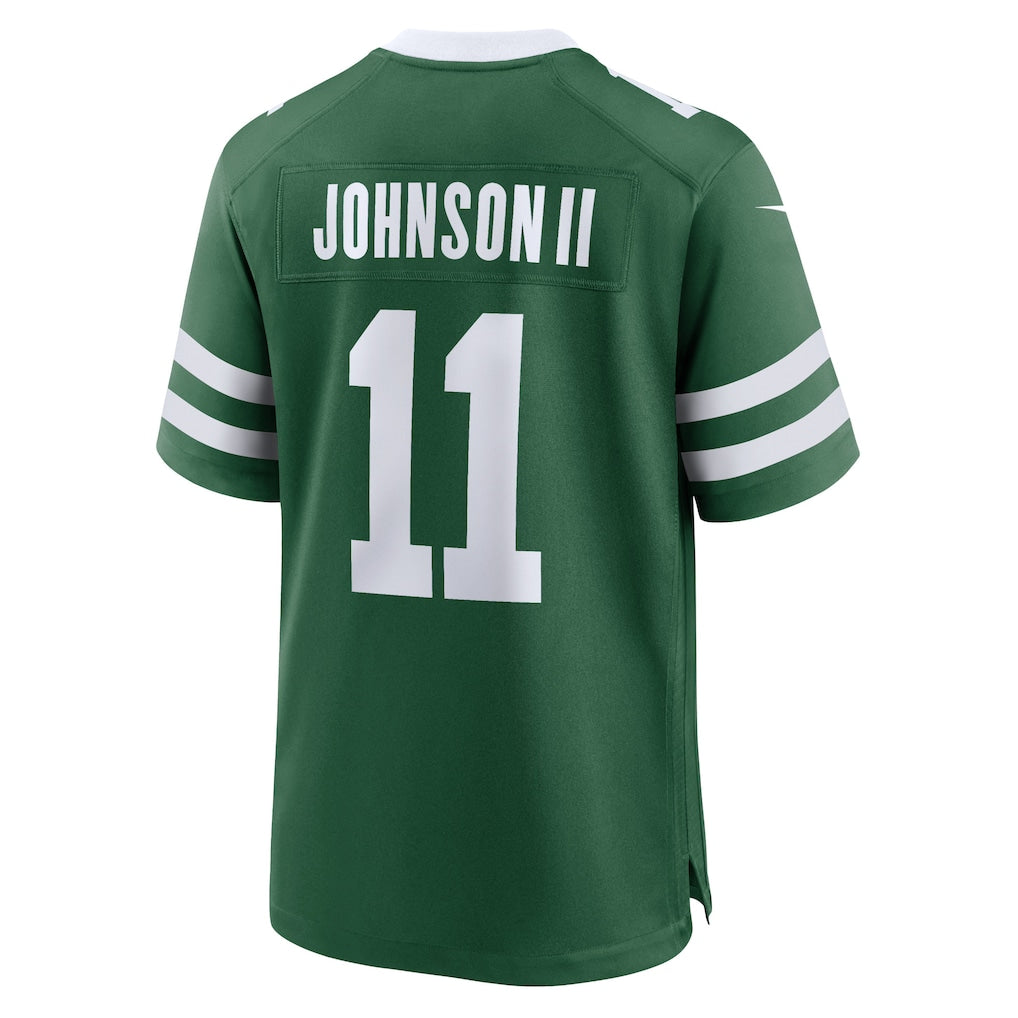CAdoa NY.Jets #11 Jermaine Johnson II Legacy Green Game Jersey