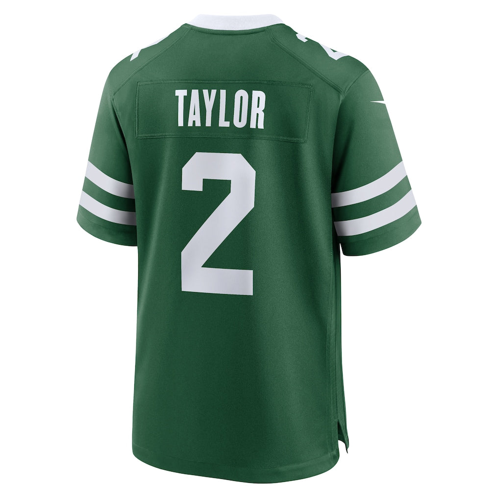 CAdoa NY.Jets #2 Tyrod Taylor Legacy Green Team Game Jersey