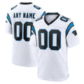 Custom C.Panthers White Home Game Any Name & Numbers CAdoa Stitched Jerseys