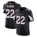 A.Cardinals #22 Tyler Allgeier Player Black Vapor Limited Home Game CAdoa Stitched Jerseys