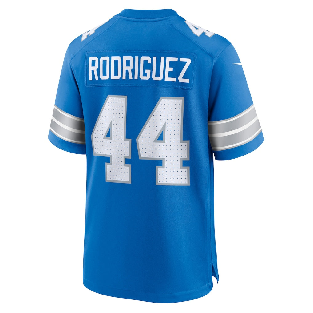 CAdoa D.Lions #44 Malcolm Rodriguez Blue Game Jersey