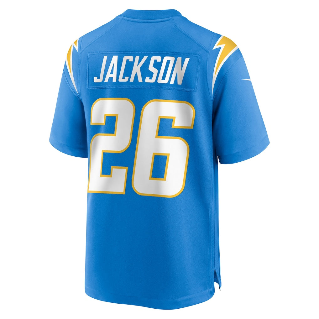 CAdoa LA.Chargers #26 Donte Jackson Powder Blue Team Game Jersey