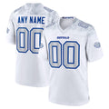 Custom B.Bills White Rivalries Collection Game Any Name & Numbers CAdoa Stitched Jerseys