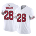 A.Cardinals #28 Andrew Wingard Player White Vapor F.U.S.E. Limited Home Game CAdoa Stitched Jerseys