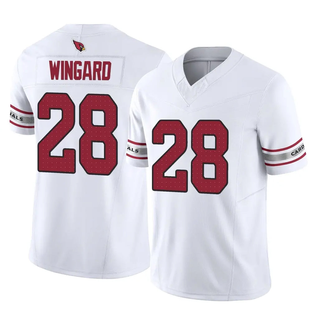 A.Cardinals #28 Andrew Wingard Player White Vapor F.U.S.E. Limited Home Game CAdoa Stitched Jerseys