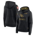 CAdoa A.Cardinals Black Salute to Service Limited Hoodies Blank Player Stitched Jerseys