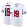 CAdoa A.Cardinals #19 Carson Beck Player White Home Game Stitched Jerseys