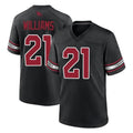 CAdoa A.Cardinals #21 Garrett Williams Player Black Game Home Stitched Jerseys