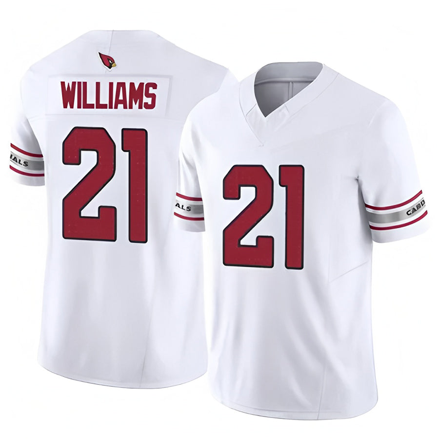 CAdoa A.Cardinals #21 Garrett Williams Player White Game Home Stitched Jerseys