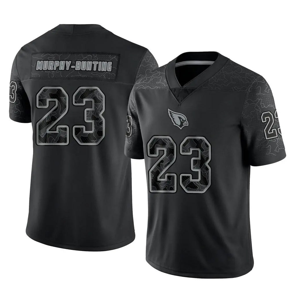 CAdoa A.Cardinals #23 Sean Murphy-Bunting Player Black RFLCTV Limited Home Game Stitched Jerseys