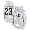 CAdoa A.Cardinals #23 Sean Murphy-Bunting Player Camo Salute to Service Hoodies Stitched Jerseys