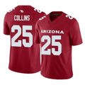CAdoa A.Cardinals #25 Zaven Collins Player Cardinal Vapor F.U.S.E. Limited Home Game Stitched Jerseys