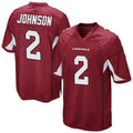 CAdoa A.Cardinals #2 Will Johnson Player Cardinal Home Game Stitched Jerseys