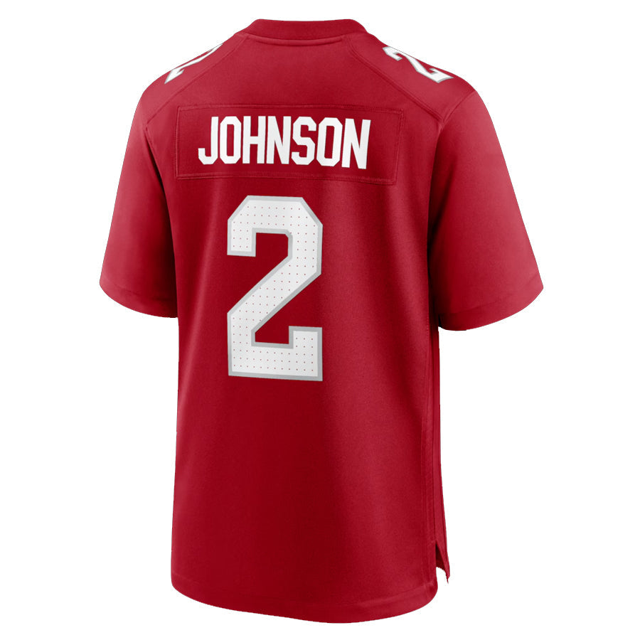 CAdoa A.Cardinals #2 Will Johnson Player Cardinal Limited Home Game Stitched Jerseys