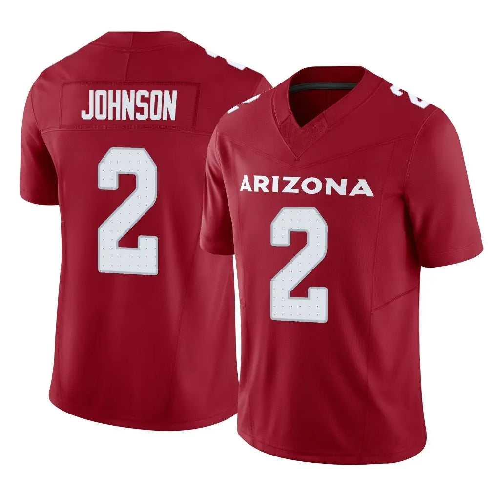CAdoa A.Cardinals #2 Will Johnson Player Cardinal Vapor F.U.S.E. Limited Home Game Stitched Jerseys