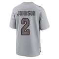 CAdoa A.Cardinals #2 Will Johnson Player Gray Fashion Home Game Stitched Jerseys