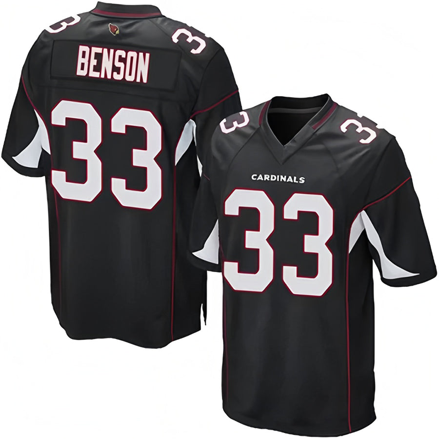 CAdoa A.Cardinals #33 Trey Benson Player Black Alternate Game Stitched Jerseys