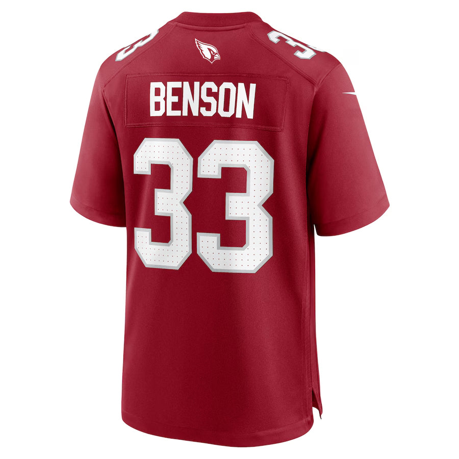 CAdoa A.Cardinals #33 Trey Benson Player Cardinal Home Game Stitched Jerseys