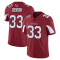 CAdoa A.Cardinals #33 Trey Benson Player Cardinal Vapor Limited Home Game  Stitched Jerseys
