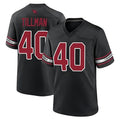 CAdoa A.Cardinals #40 Pat Tillman Player Black Game Stitched Jerseys