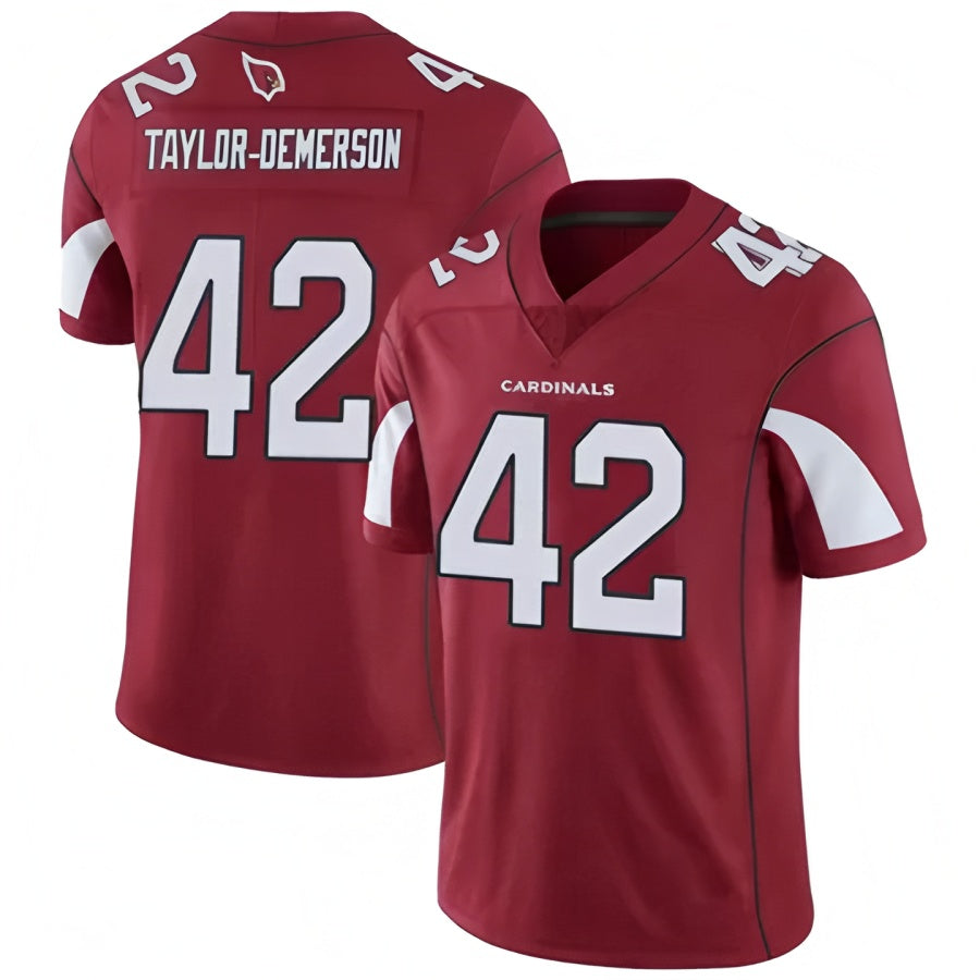 CAdoa A.Cardinals #42 Dadrion Taylor-Demerson Player Red Limited Stitched Jerseys