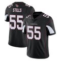 CAdoa A.Cardinals #55 Dante Stills Player Black Vapor Limited Home Game Stitched Jerseys