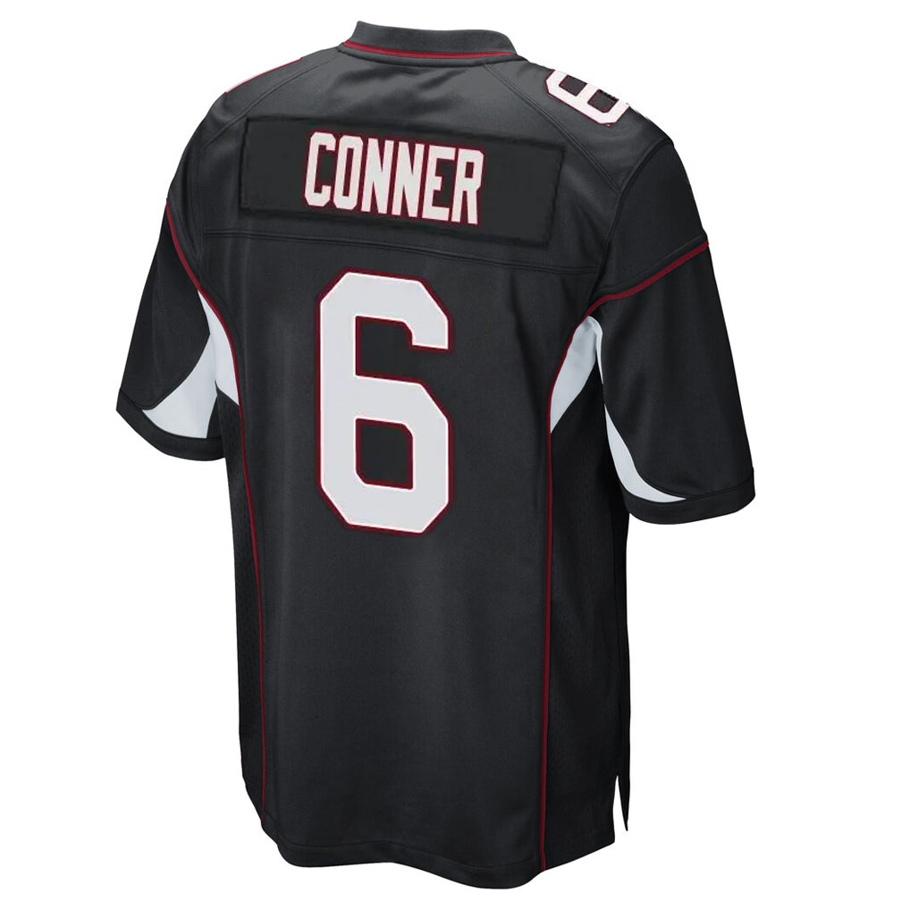 CAdoa A.Cardinals #6 James Conner Player Black Home Game Stitched Jerseys