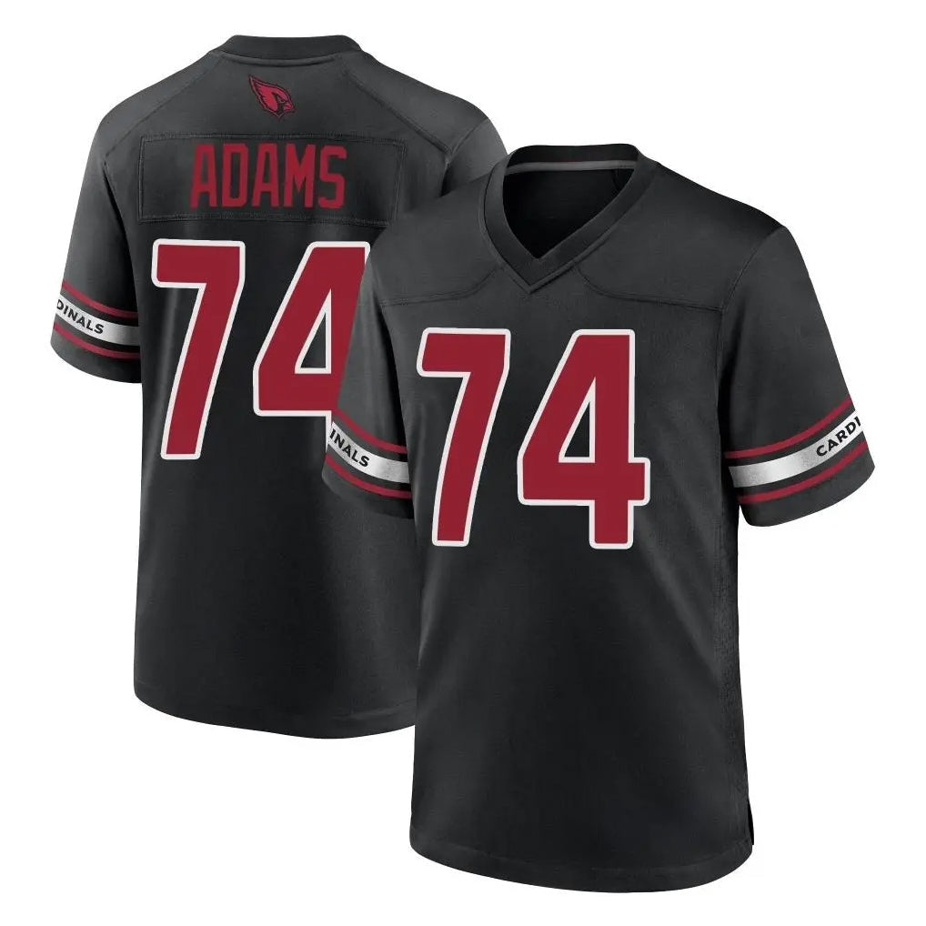 CAdoa A.Cardinals #74 Isaiah Adams Player Black Alternate Game Stitched Jerseys
