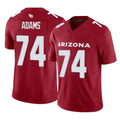 CAdoa A.Cardinals #74 Isaiah Adams Player Cardinal Vapor F.U.S.E. Limited Home Game Stitched Jerseys