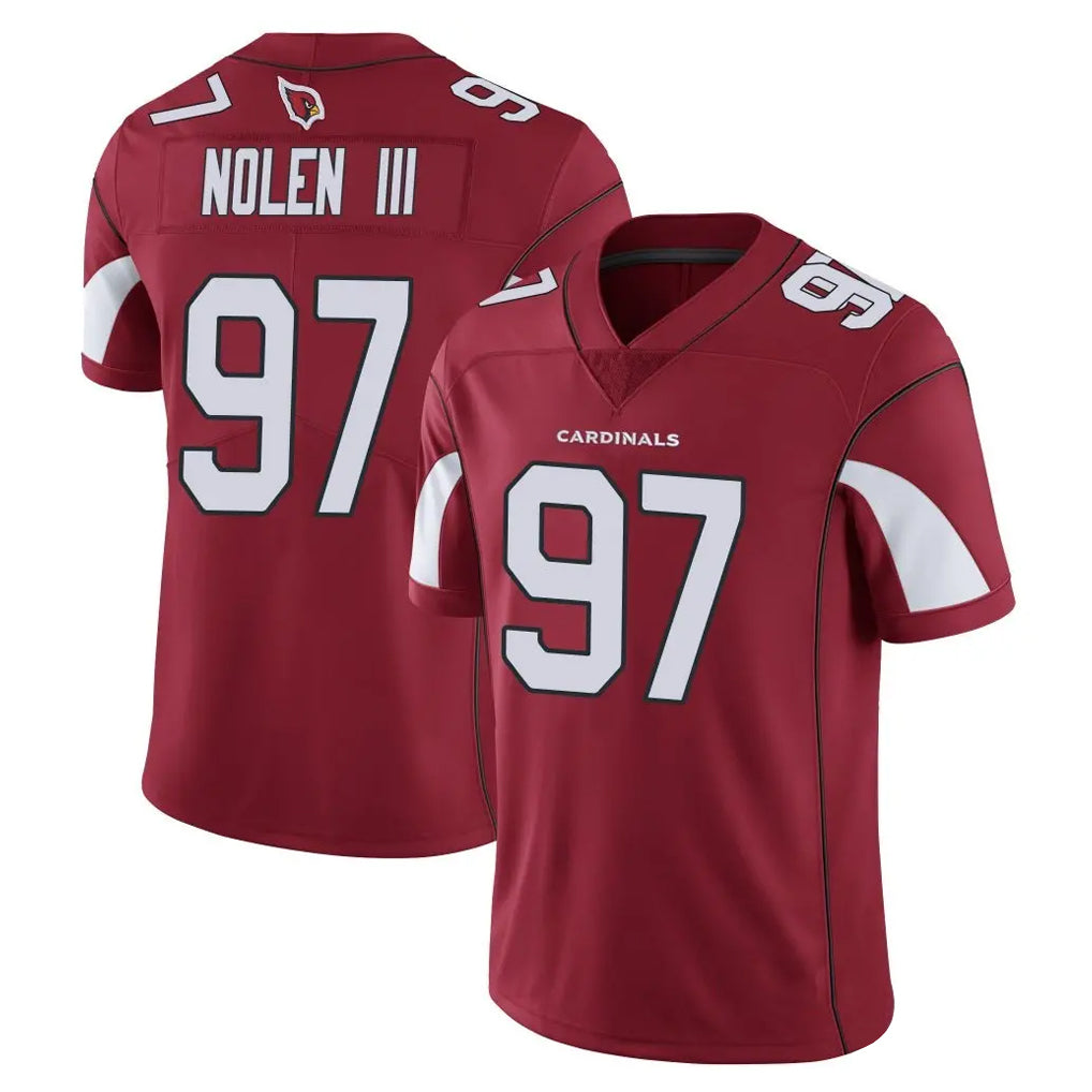 CAdoa A.Cardinals #97 Walter Nolen III Player Cardinal Vapor Limited Home Game  Stitched Jerseys