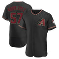 CAdoa A.Diamondbacks #57 Eduardo Rodriguez Player Black Alternate Stitched Jersey