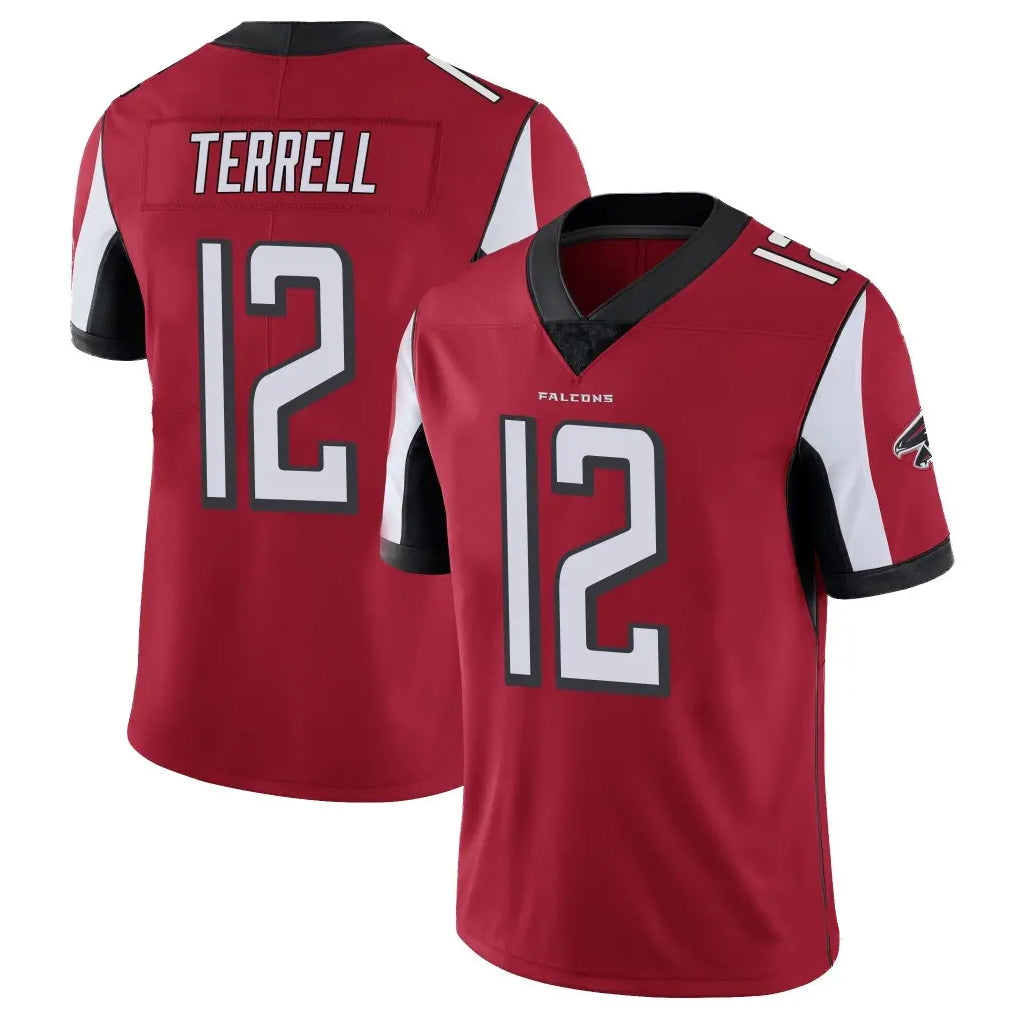 CAdoa A.Falcons #12 Avieon Terrell Player Red Color Vapor Untouchable Limited Home Game Stitched Jerseys