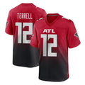 CAdoa A.Falcons #12 Avieon Terrell Player Red Home Game Stitched Jerseys