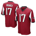 CAdoa A.Falcons #17 Zachariah Branch Player Red Color Vapor Home Game Stitched Jerseys