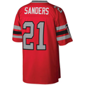 CAdoa A.Falcons #21 Deion Sanders Mitchell & Ness Red Legacy Replica Jersey