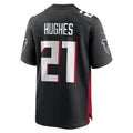 CAdoa A.Falcons #21 Mike Hughes Player Black Home Game Stitched Jerseys